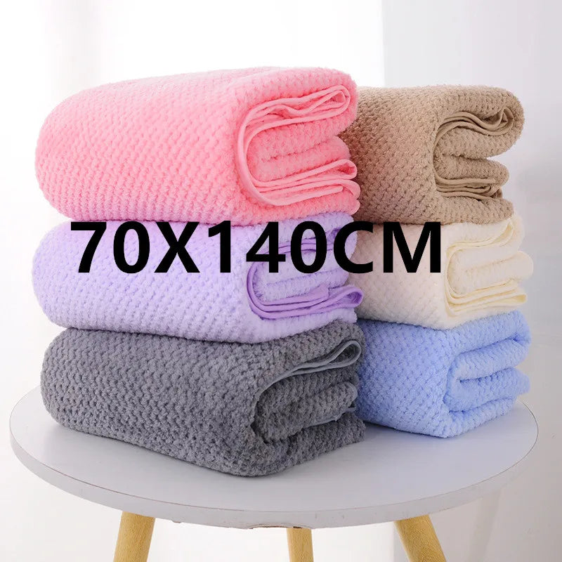 Badet uch, vergrößert und verdickt, Ananas gitter großes Badet uch, Haushalts dusche für Erwachsene Strand tuch, Handtuch