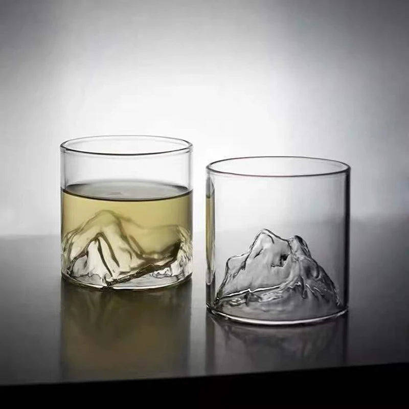 200/300ML Kreative Glas Mountain Viewing Tasse Berg Teetasse Japanische Tasse Haushalt Hohe Schönheit Wasser Becher