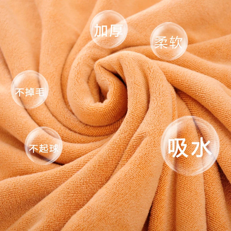 Verdicktes großes Mikrofaser-Badet uch-super saugfähiges und schnell trocknendes Mehrzweck-Mikro faser tuch