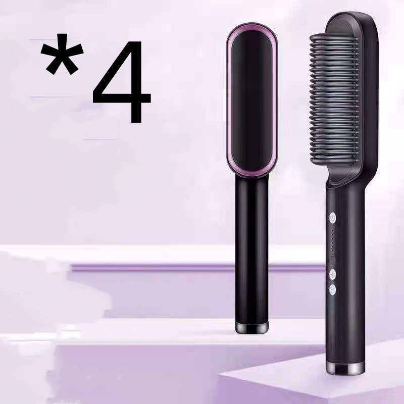 Haarglätter Kamm Haarglätter Und Lockiges Haar Dual-zweck Heißer Luft Kamm Elektrische Heizung Curling Rod Negative Ionen Doesn nicht Verletzungen Haar