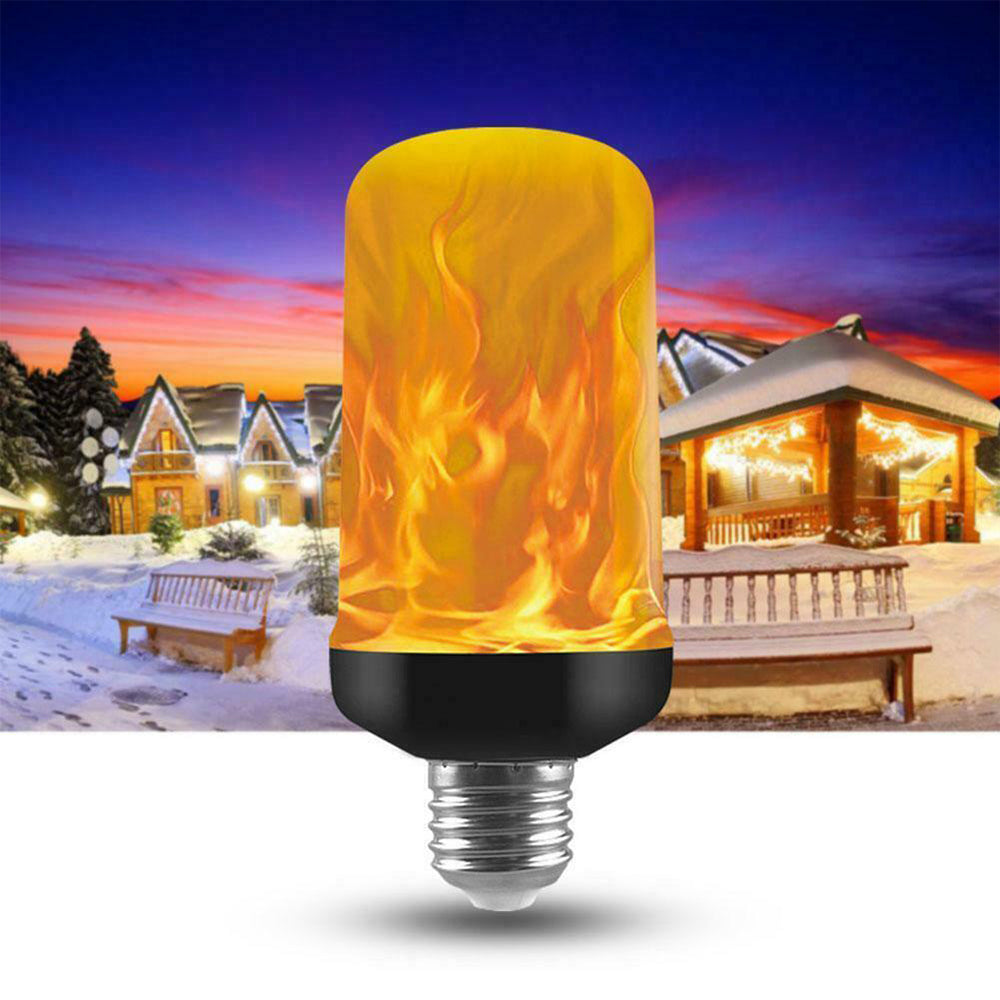 5W 4 Modes Burning Flickering Flame LED Light Bulb_2