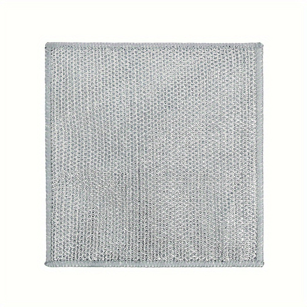 5/10pcs Non-stick Oil-free Mesh Wire Dishwashing Cloth For Kitchen Stove Dishwashing And Pot Washing_1