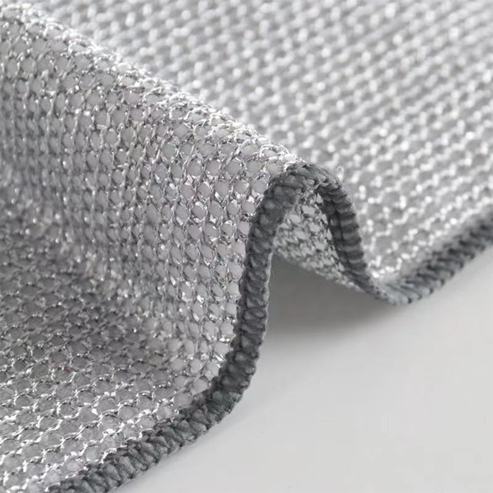 5/10pcs Non-stick Oil-free Mesh Wire Dishwashing Cloth For Kitchen Stove Dishwashing And Pot Washing_5