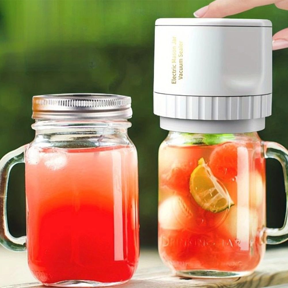 Electric Mason Jar Vacuum Sealer for Food Storage_4