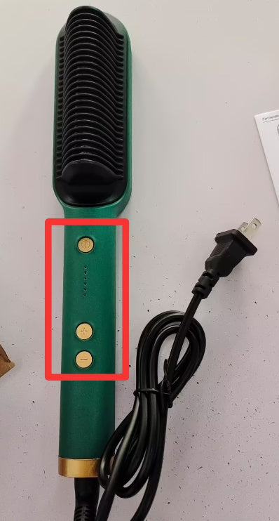 Haarglätter Kamm Haarglätter Und Lockiges Haar Dual-zweck Heißer Luft Kamm Elektrische Heizung Curling Rod Negative Ionen Doesn nicht Verletzungen Haar