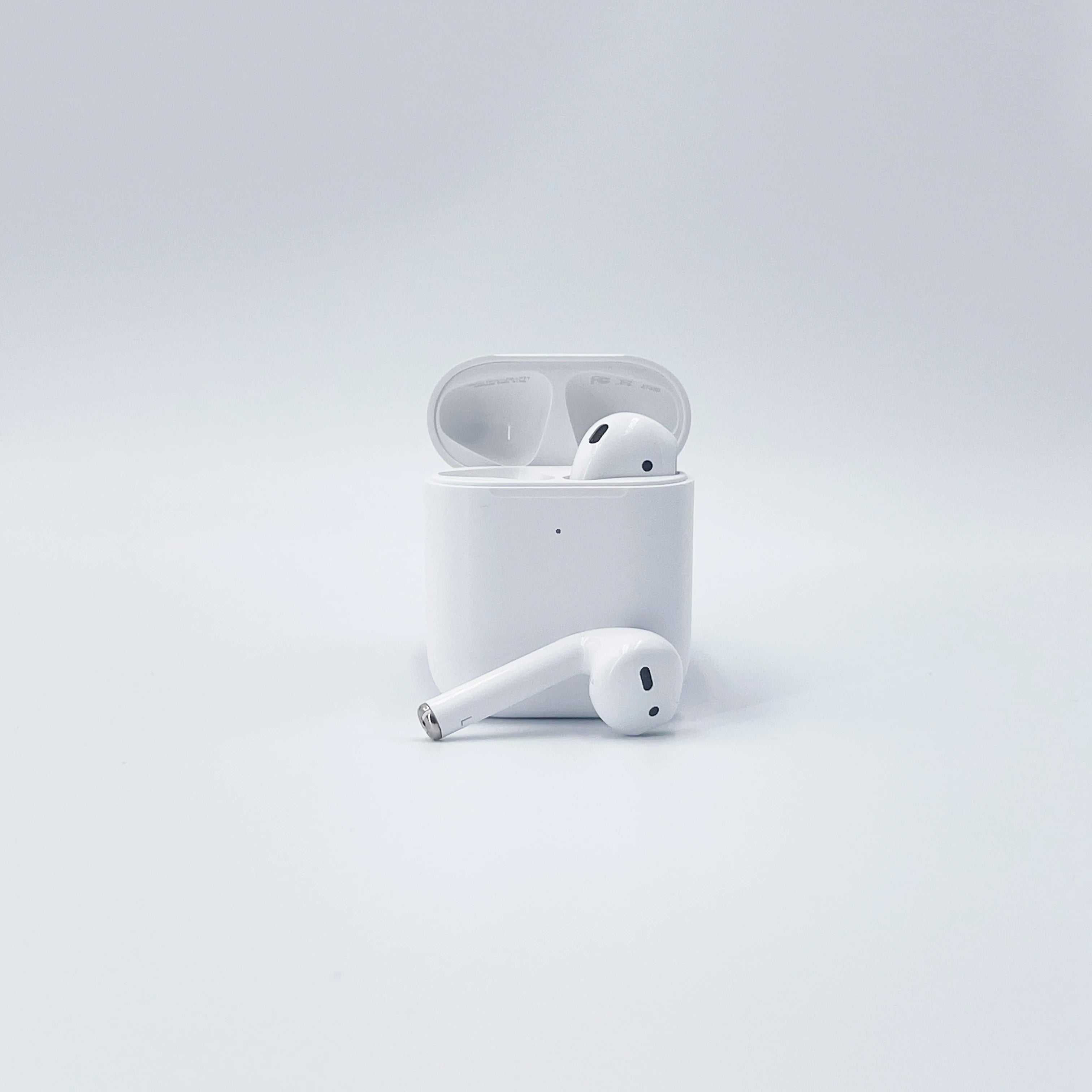 100% Original Airpods 2 drahtlose Bluetooth-Ohrhörer drahtlose Ladebox Geräusch reduzierung