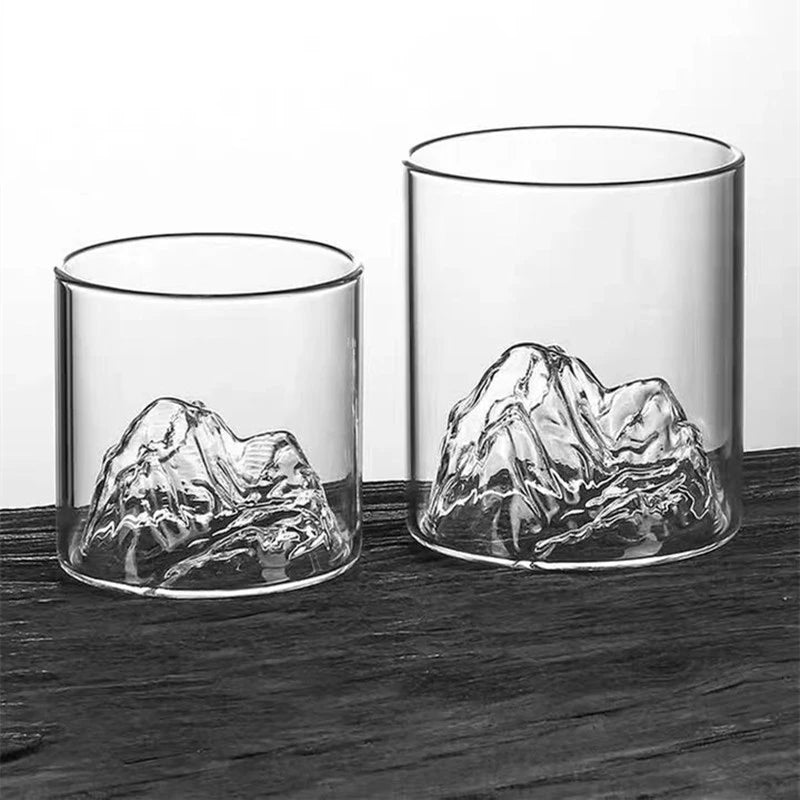 200/300ML Kreative Glas Mountain Viewing Tasse Berg Teetasse Japanische Tasse Haushalt Hohe Schönheit Wasser Becher