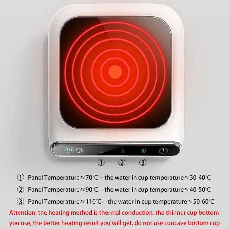 Neuer trinkbarer usb-Kaffeetasse wärmer für Büro tisch gebrauch intelligentes elektrisches Getränke wärmer des Home Office mit 3 Temperature in stellungen