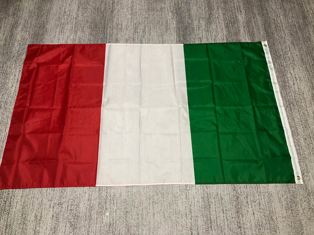 Super onezxz Flagge Italien Flagge 90x150cm Polyester grün weiß rot Italien italienische Flagge für Festival Home Dekoration