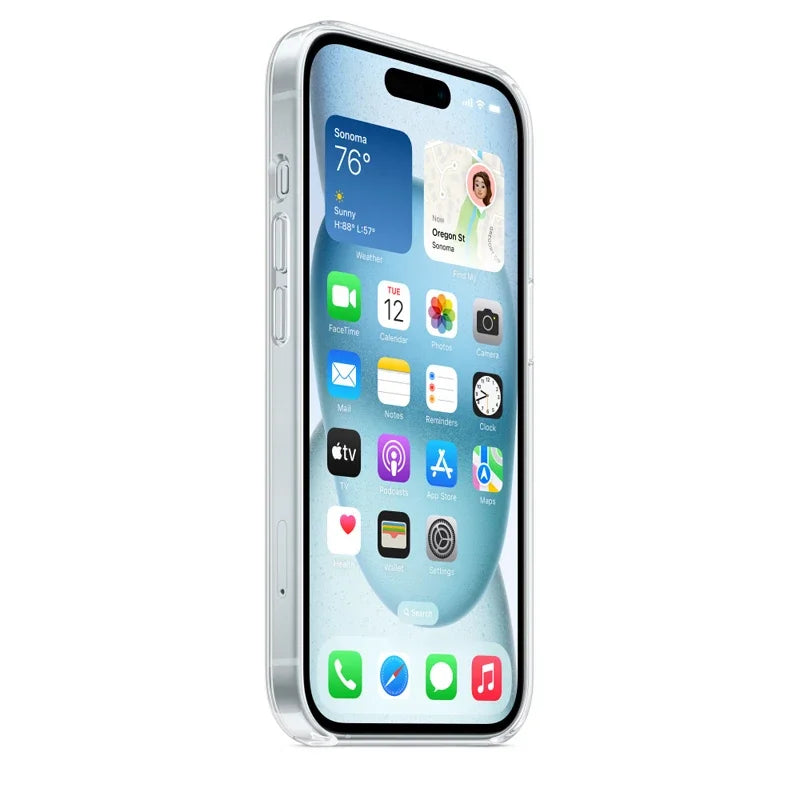 Klare magnetische Hülle für Apple iPhone 15 14 13 12 11 Pro Max Plus 13 12 Mini XS Max XR 8 7 Se Se2 mit magsafe transparenter Abdeckung