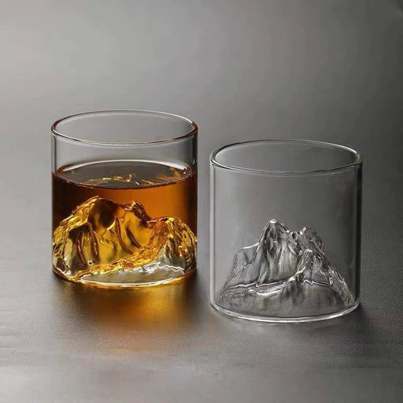 200/300ML Kreative Glas Mountain Viewing Tasse Berg Teetasse Japanische Tasse Haushalt Hohe Schönheit Wasser Becher