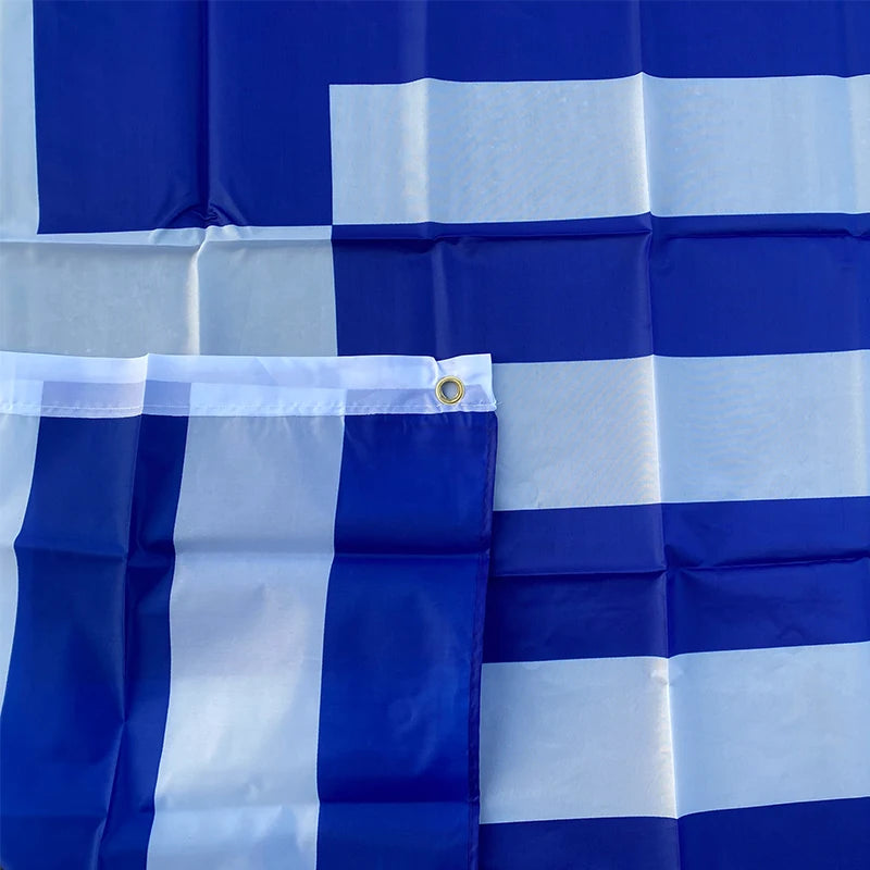 Aerlxemrbrae flagge 3x5ft Griechenland Flagge Griechischen Hellenische State Land Banner Griechenland Nationalen Banner Super-Poly Hängen Griechenland Flagge