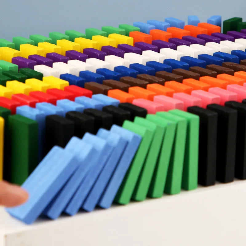 Holz Domino Spielzeug Institution Zubehör Orgel Blöcke Dominosteine Spiele Gehirn Denken Ausbildung Kinder Montessori Pädagogisches Spielzeug