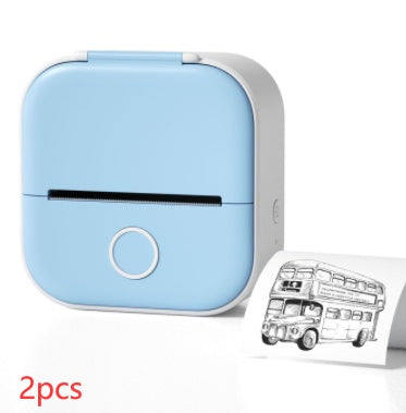 Tragbarer Mini-Thermo-Etiketten drucker Heimfoto drucker Student Falsche Frage Drucker Bluetooth Mini-Label Drucker Preis schild